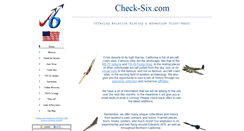 Desktop Screenshot of check-six.com